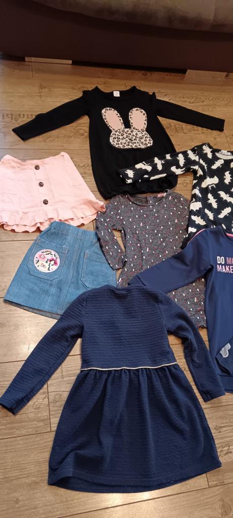 Veľký balík vecí pre dievčatko, 104–116