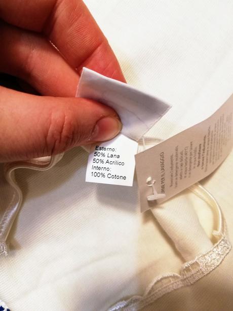 Dámske vlnené tričko nové, l