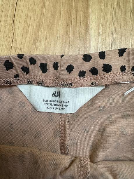 Legínky h&m 134, h&m,134