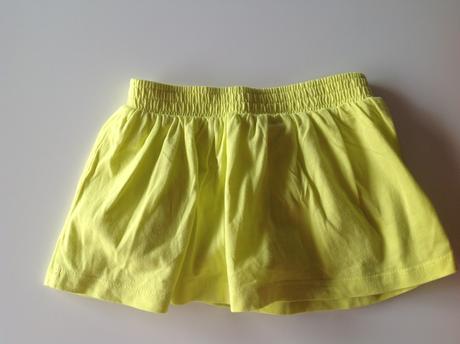 Žltá šortko-sukňa 2t, oshkosh,92