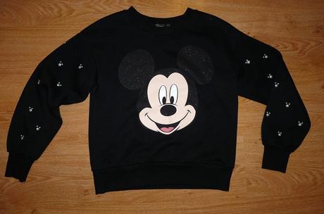 Mikina s mickey, bershka,xs