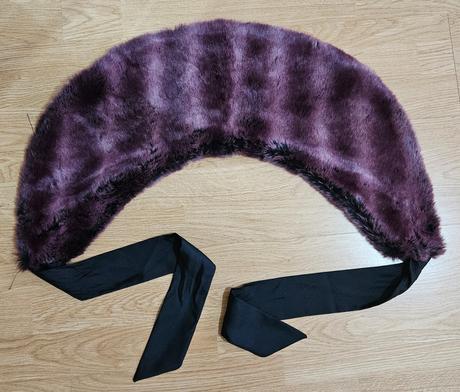 Kožušinkový límec na kabát, 