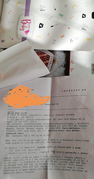 Hrozí niečo môjmu bábätku podľa týchto výsledkov?