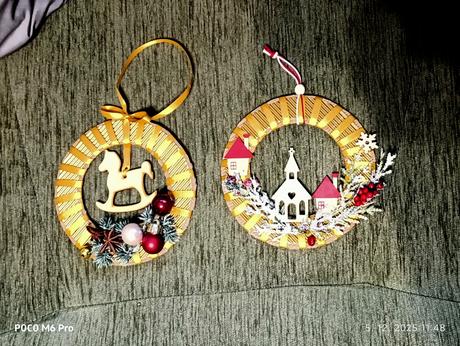 Malé vianočné venčeky,