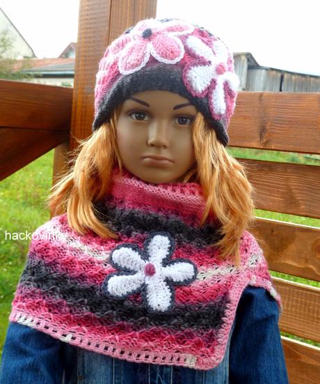 Prechodna hackovano pletena supravka, 98 - 128