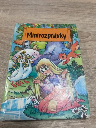 Krásna stará mini knižka minirozprávky 4 1991,