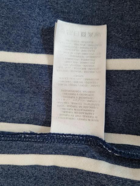 Pruhované úpletové šaty gant veľ. s, gant,s