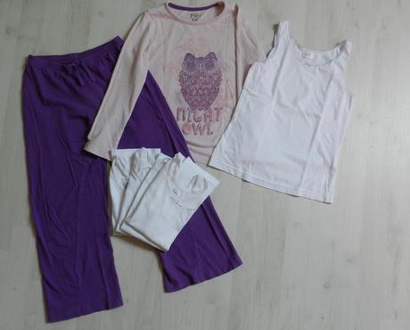 Pyžamo + tielka, f&f,128