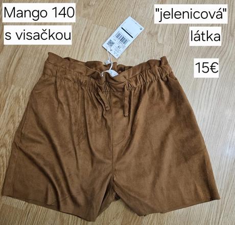 Nové mango trendy šortky 146/152, mango,146 / 152