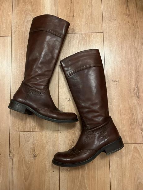 Čižmy kožené, 37