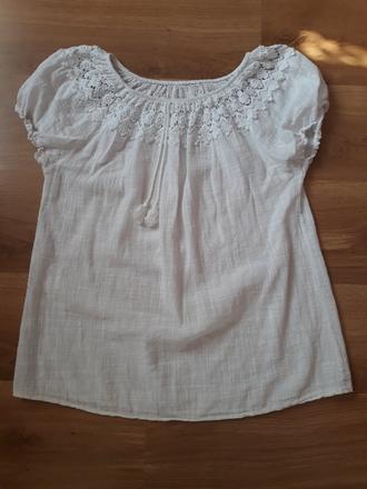 Biela košielka/tričko, xxl