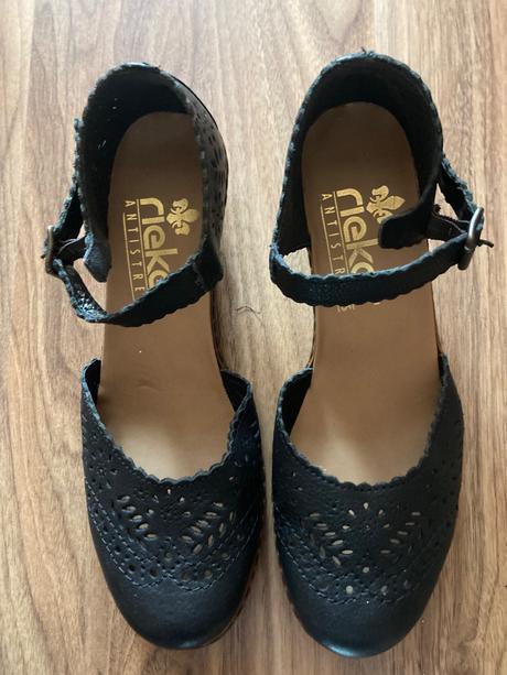 Kožené sandále, rieker,36