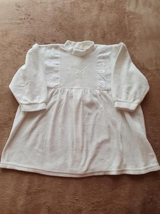 Zamatové šatičky č.80, 80