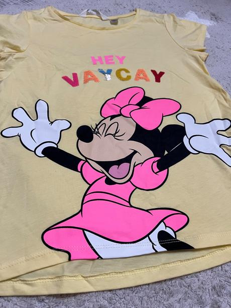 3tricka 134/140 minnie, h&m,134