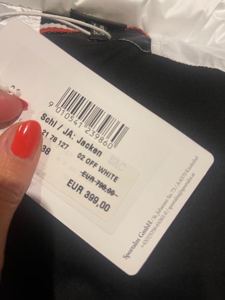 Lyziarska bunda sportalm 38, m / s