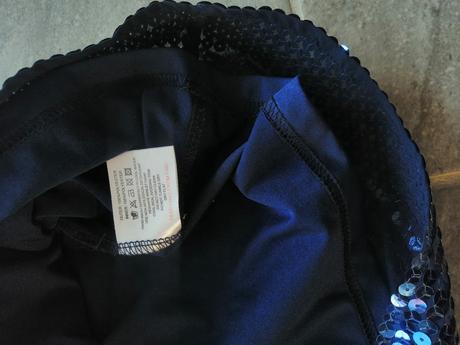 Flitrové pružné šaty asos, vm, kráľovská modrá, m