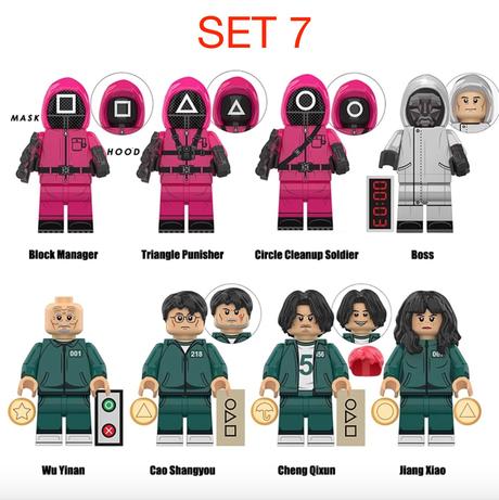 Mix postavičiek - typ lego - nové, nehrané,