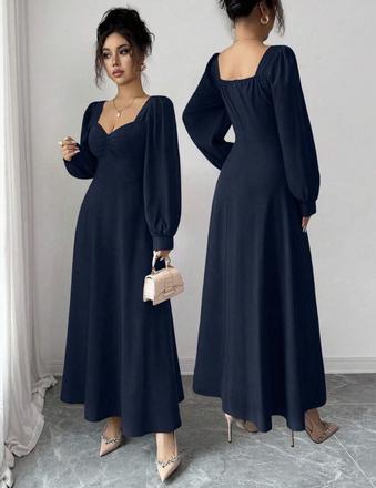 Šaty s rukavom, l / xl