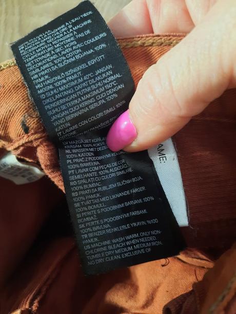 Chlapčenské menčestráky, h&m,140