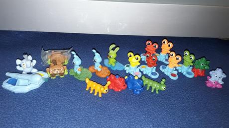 Hračky z kinderka,
