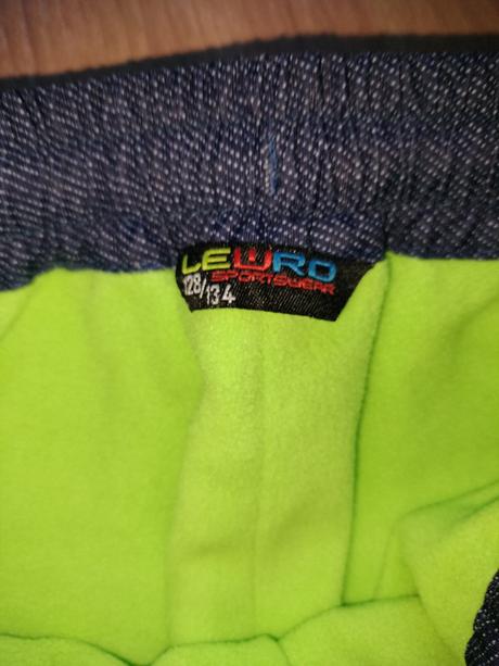 Nohavice zateplene, lewro,128