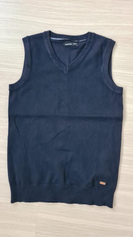 Pletená elegantná vesta, reserved,140