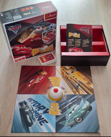 Cars spoločenská hra, pexeso, puzzle,