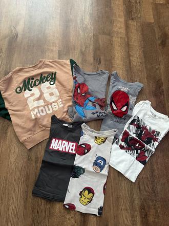 Balík tričiek marvel 98, 86–98