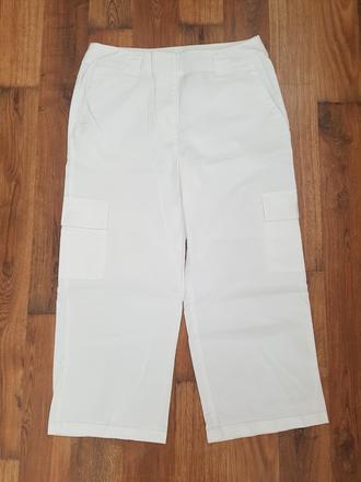 Bavlnene 3/4 nohavice, c&a,38