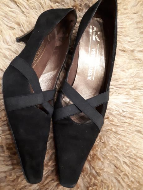 Kožené lodičky peter keiser, 40