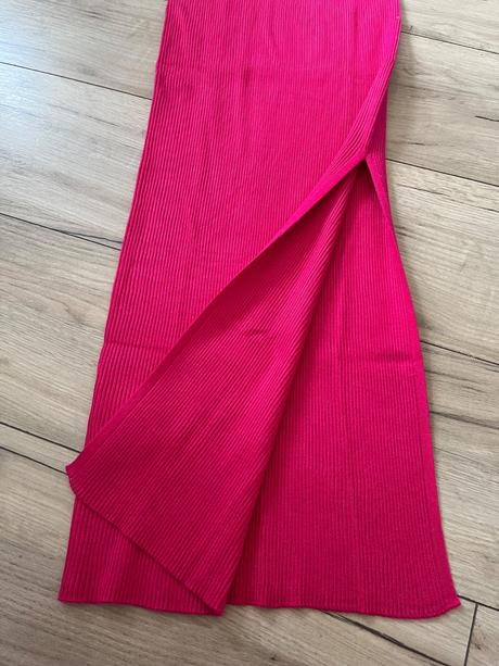 Pletené šaty asymetrické, mango,m