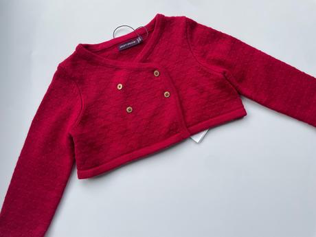 Malinové svetríkové bolerko, sergent major,92