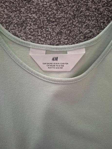 Dievčenské šaty 134-140, h&m,140