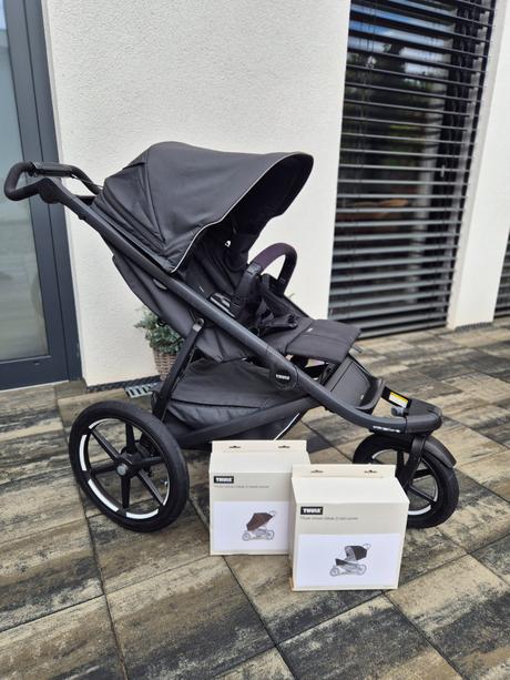 Thule urban glide 3 + originál príslušenstvo, thule,thule urban glide 3