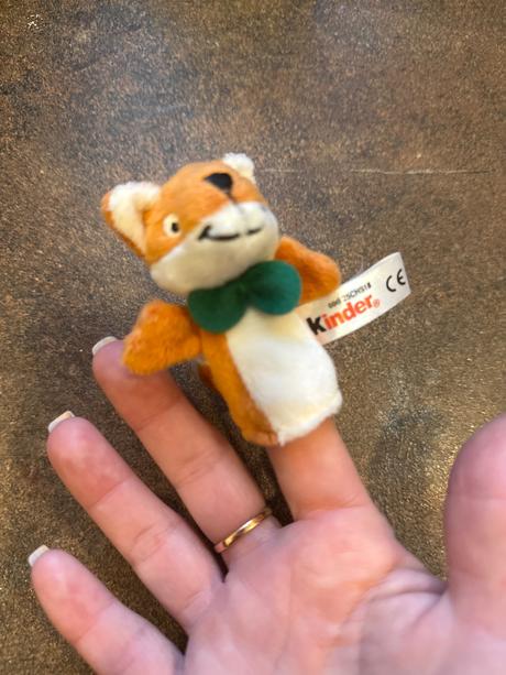 Kinder plyšová hračka líška, 