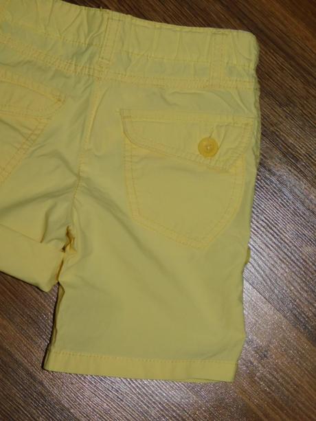 Žlté roll-up kraťasy george, george,110