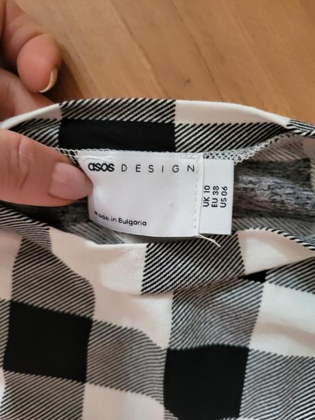 Elastické šaty asos, m