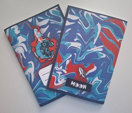 Zošit moon rocket (2 ks),