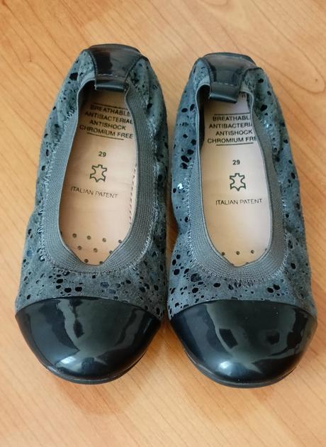 Kožené balerínky geox č.29 / 17.5 cm, geox,29