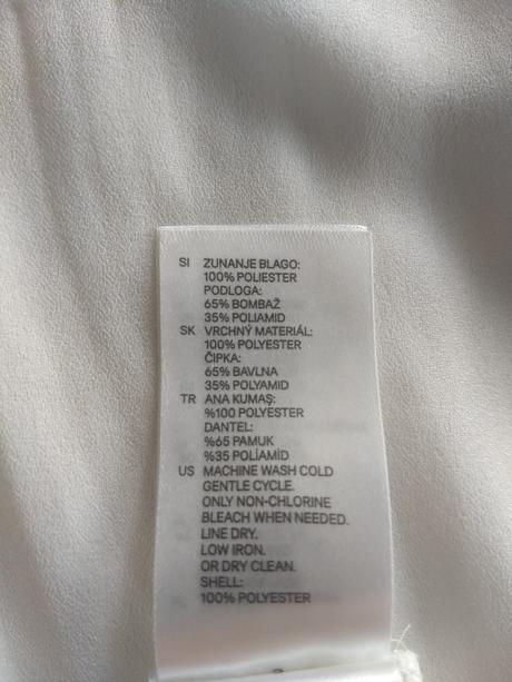 Pohodlná nekrčivá tehotenská blúzka, 40