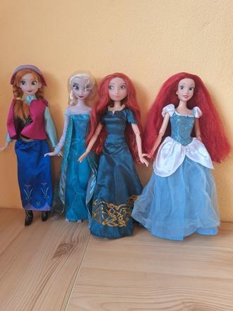 Disney store princess - elsa, anna, ariel, merida, 
