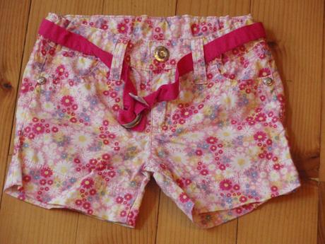 Kvietkované kraťasy - nenosené , kiki&koko,104
