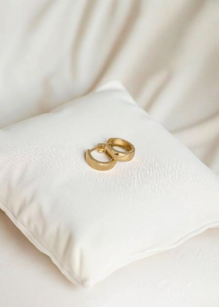 Pozlátené strieborné náušnice, 