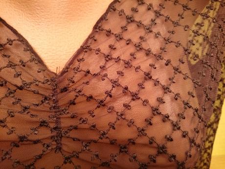 Dámsky priesvitný top, limited, m