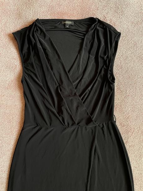 Elegantné asymetrické šaty, river island,xs