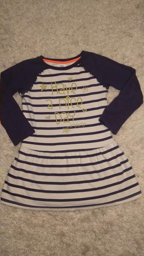 Modré šaty, f&f,122