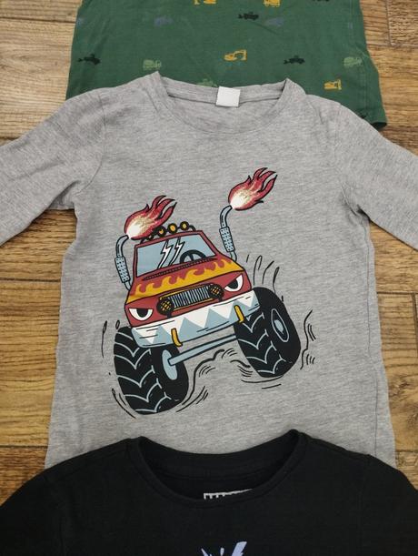 3x tričko, lindex,110