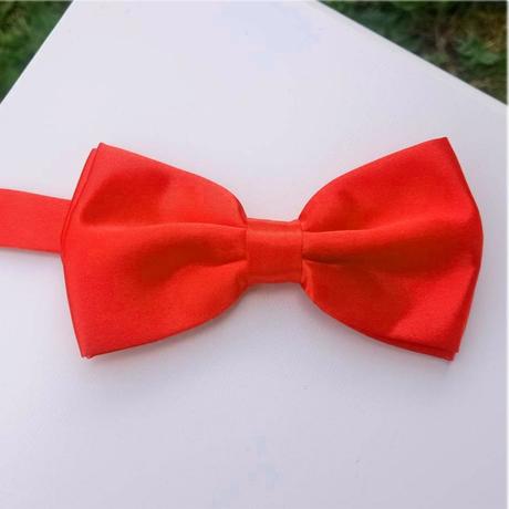 Jednoduchý saténový motýlik dospelácky,