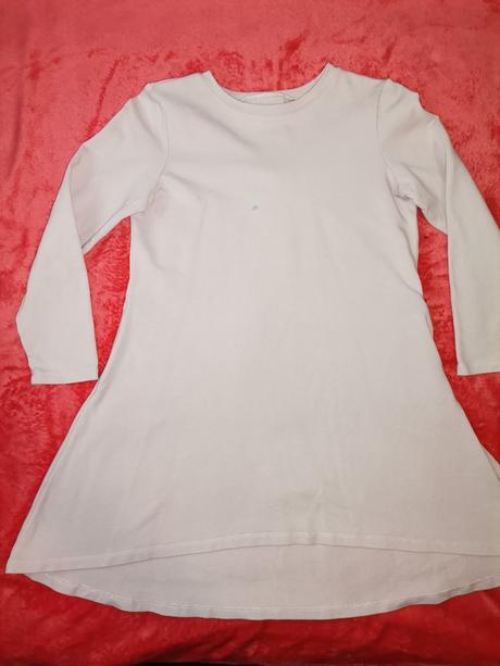 Rozšírené šaty s mašľou a vreckami, 152