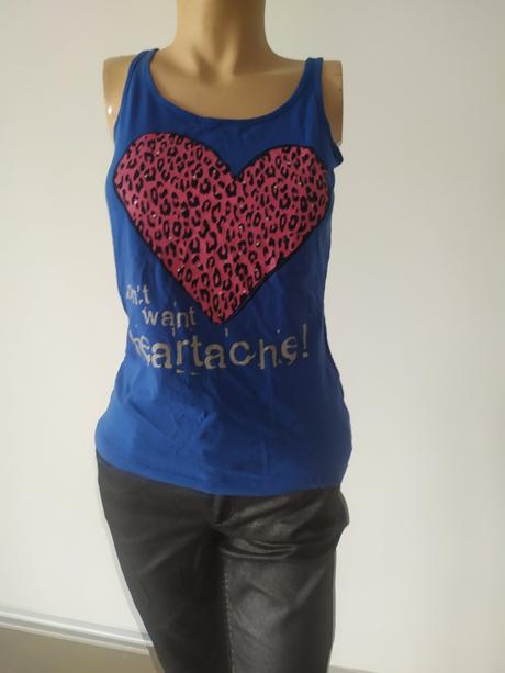 C147 tricko modre srdiecko, s